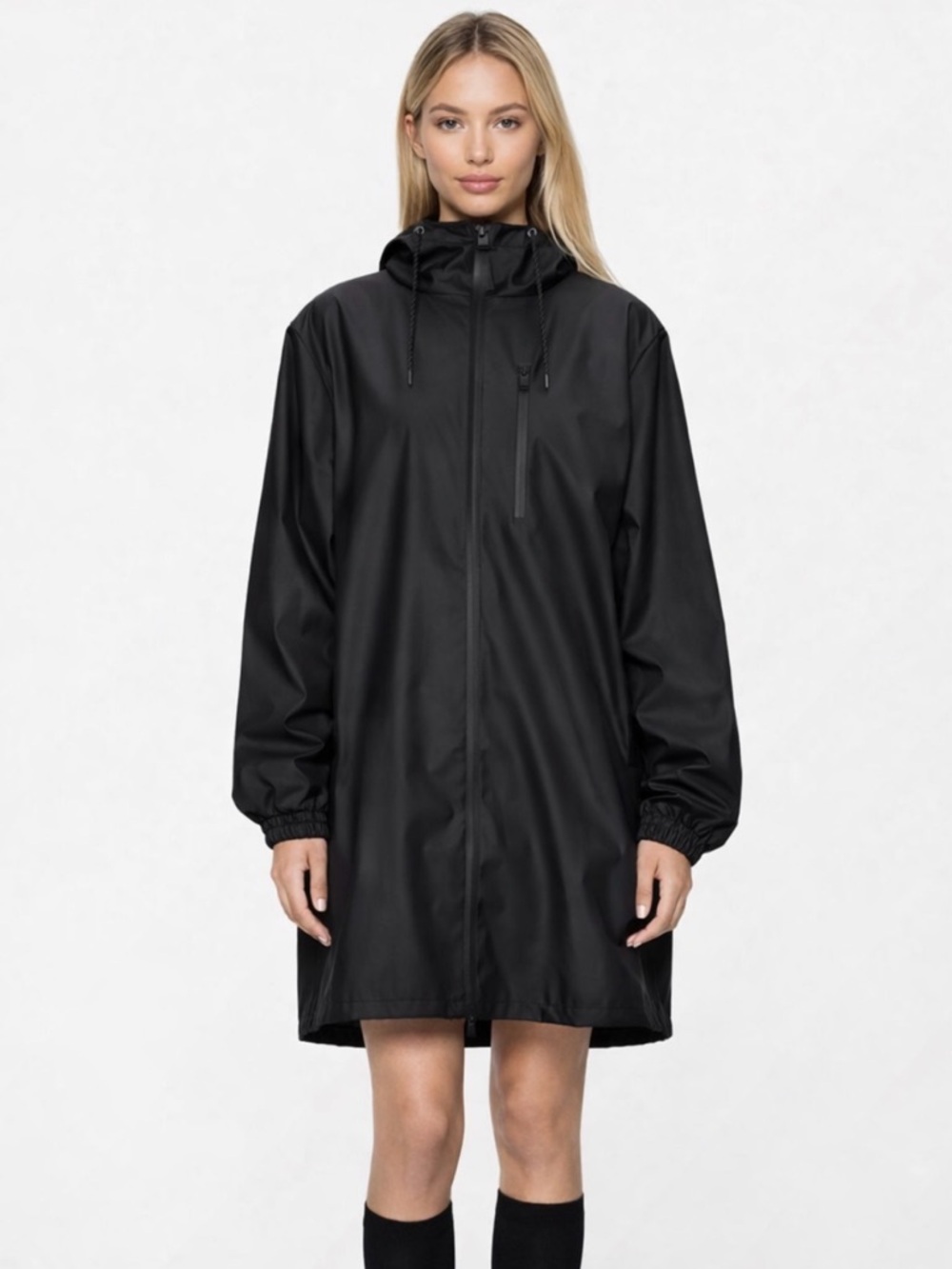 Revolve RAINS Long Storm Breaker Rain Coat